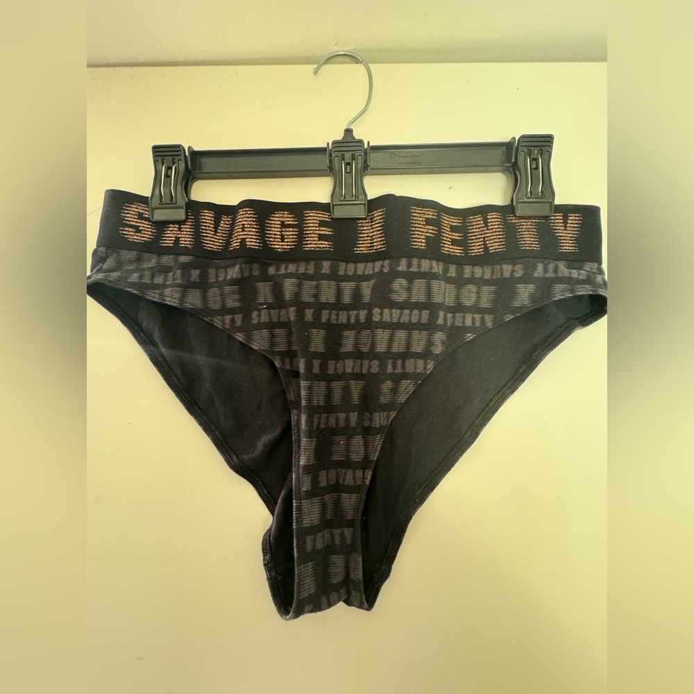 Savage X Fenty Black Women’s Bikini Underwear XL